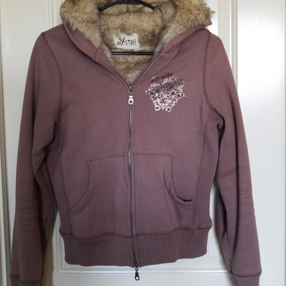 Fur hoodie - Picture 1 of 5